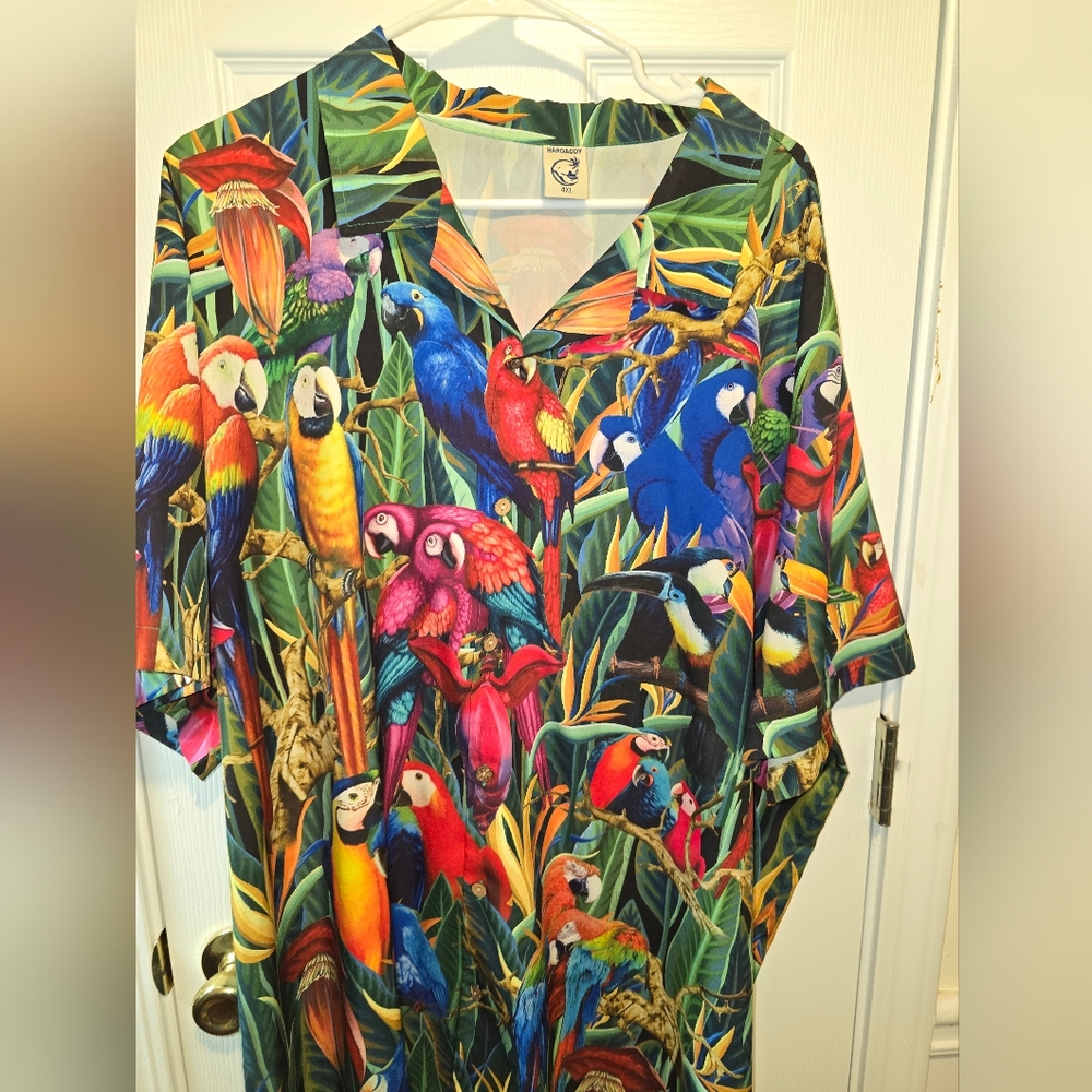 Macaw Hawaiian Shirt Hardaddy